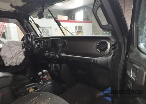 2020 Jeep Wrangler Unlimited Freedom 4X4 из США, поврежденный, VIN 1C4HJXDN7LW245197